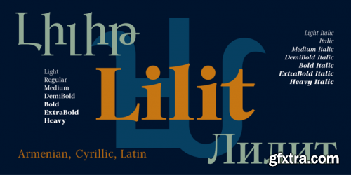 GHEA Lilit Font Family