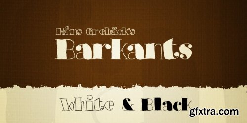 Barkants Font Family