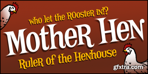 Mother Hen AOE Font