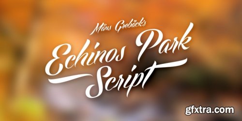 Echinos Park Script Font