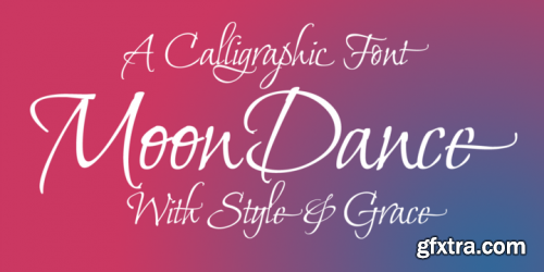 MoonDance Font Family