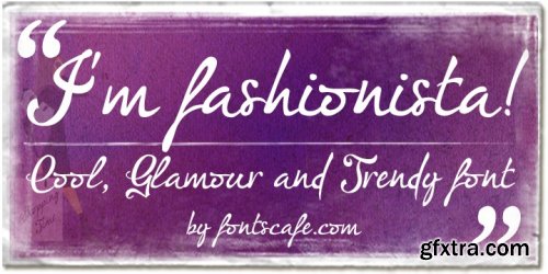 I'm Fashionista! Font