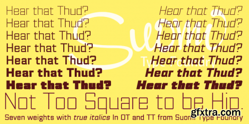 Thud Font Family