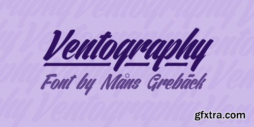 Ventography Font