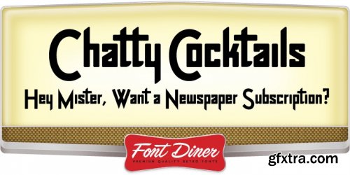 Chatty Cocktails Font