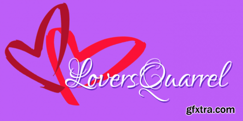 Lovers Quarrel Font