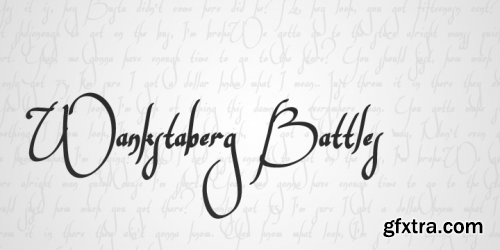 Wankstaberg Battles Font