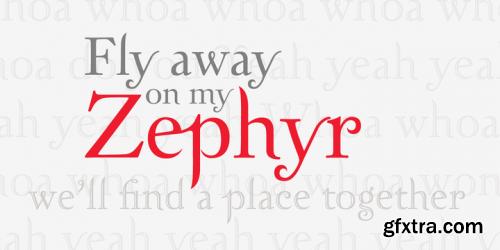 Zephyr Font Family