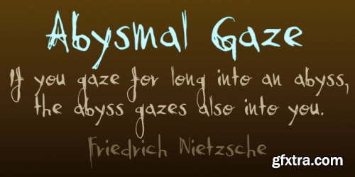 Abysmal Gaze Font