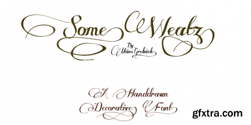 Some Weatz Font Family