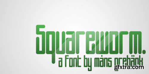 Squareworm Font