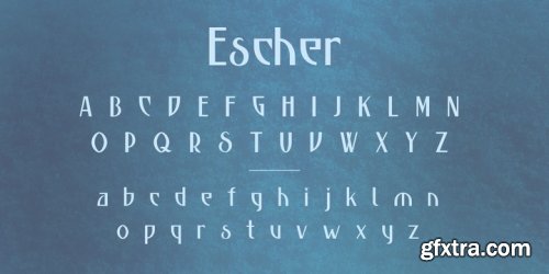 P22 Escher Font Family