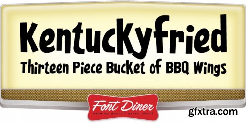 Kentuckyfried Font