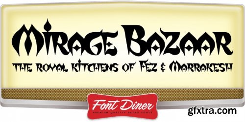 Mirage Bazaar Font