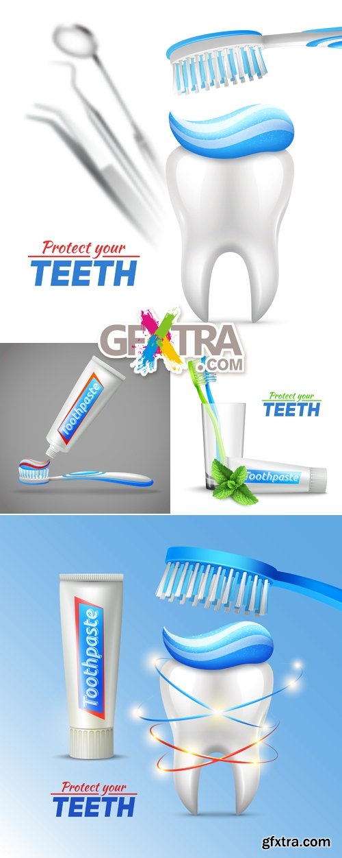 Dental, Stomatology Concept Vector