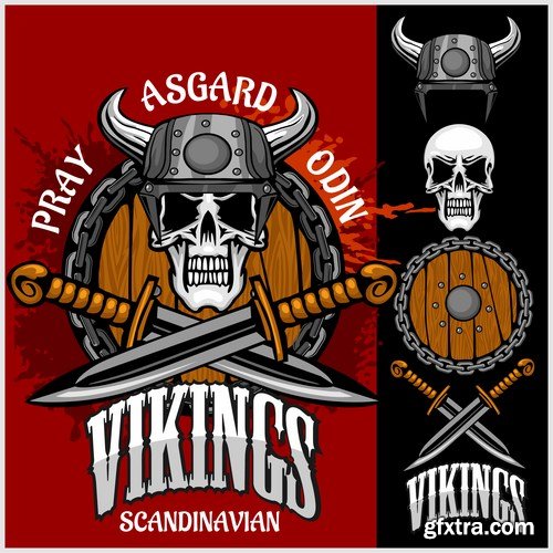 Viking warrior - 12 EPS