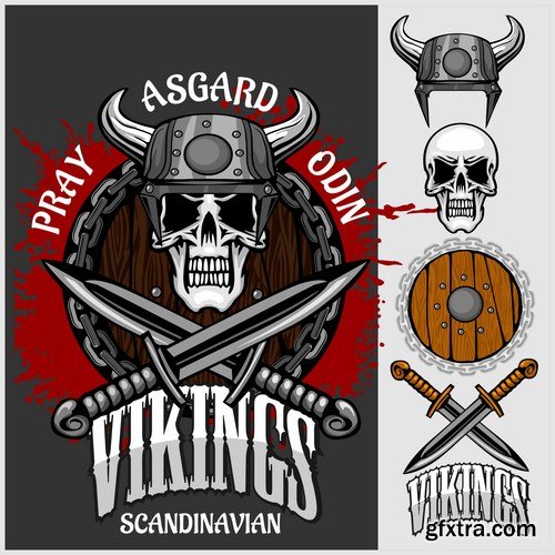 Viking warrior - 12 EPS