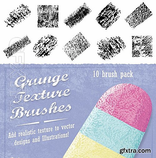 GraphicRiver - Grunge Texture Brushes 8168928