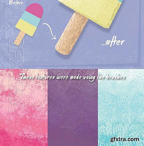 GraphicRiver - Grunge Texture Brushes 8168928