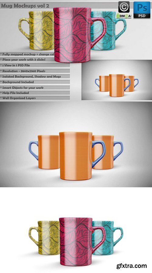 CM - Mug Mockups Vol 2 341916