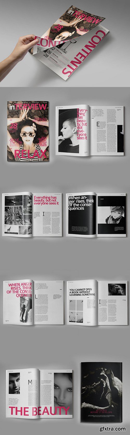 CM - Indesign Magazine Template 100549