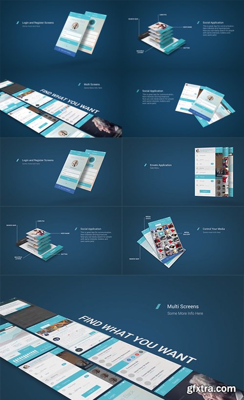 Videohive - 10130816 - App Presentation Mockup Kit