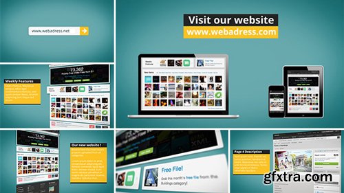 Videohive - 7405015 - Dynamic Website Promotion