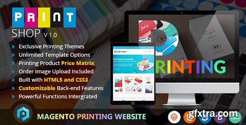 ThemeForest - Printshop v1.0.0 - Responsive Magento Printing Theme - 14146009