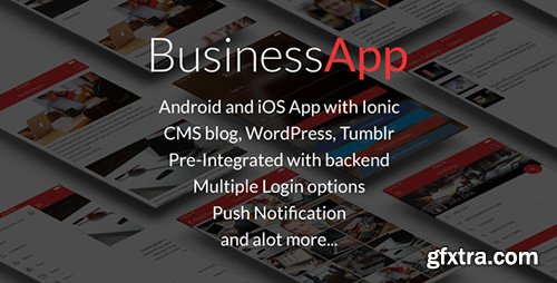 CodeCanyon - BusinessApp - Ionic iOS/Android Full Application with powerful CMS (Update: 21 October 15) - 13217114