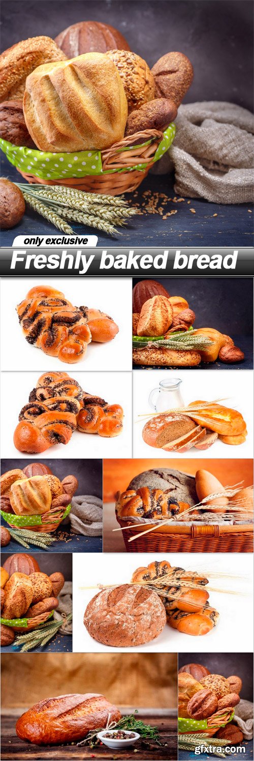 Freshly baked bread - 10 UHQ JPEG