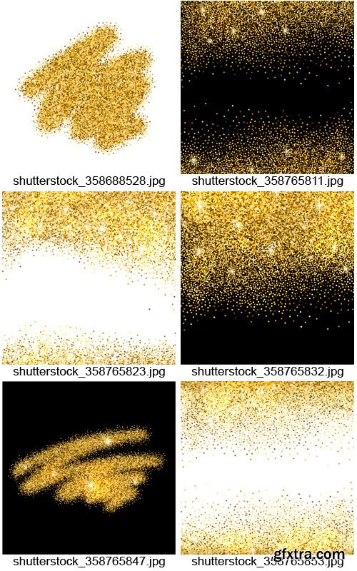 Amazing SS - Gold Glitter 4, 25xEPS