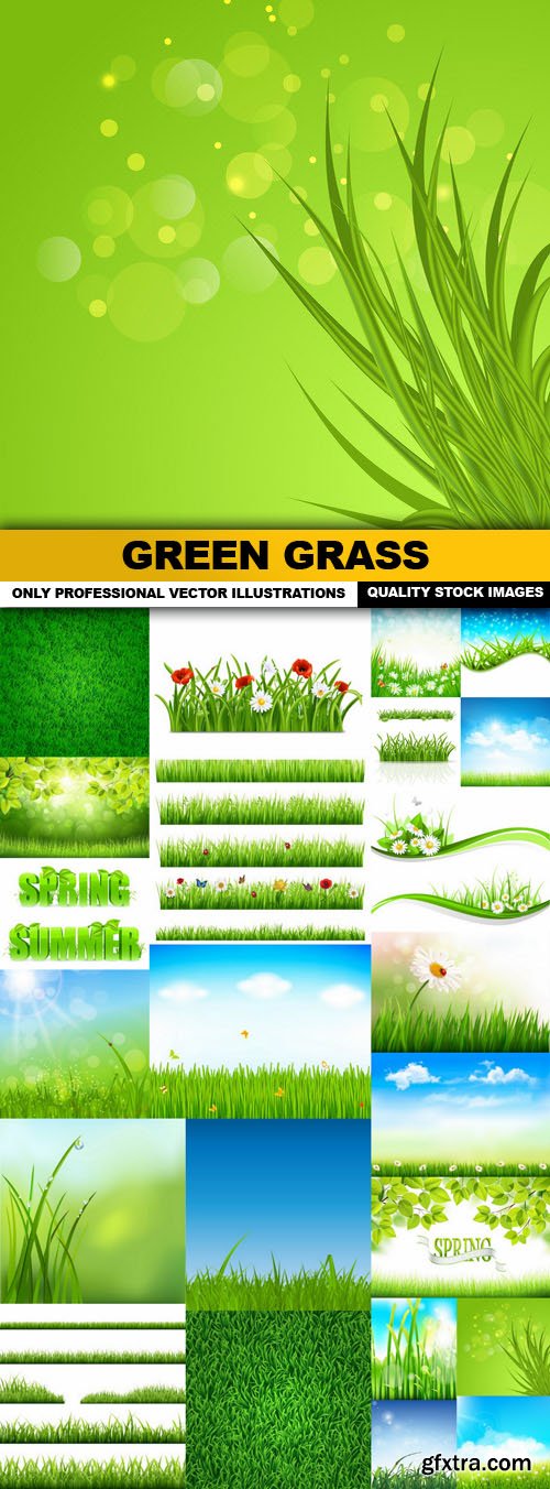 Green Grass - 25 Vector