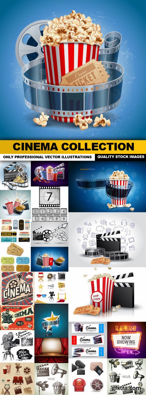 Cinema Collection - 25 Vector