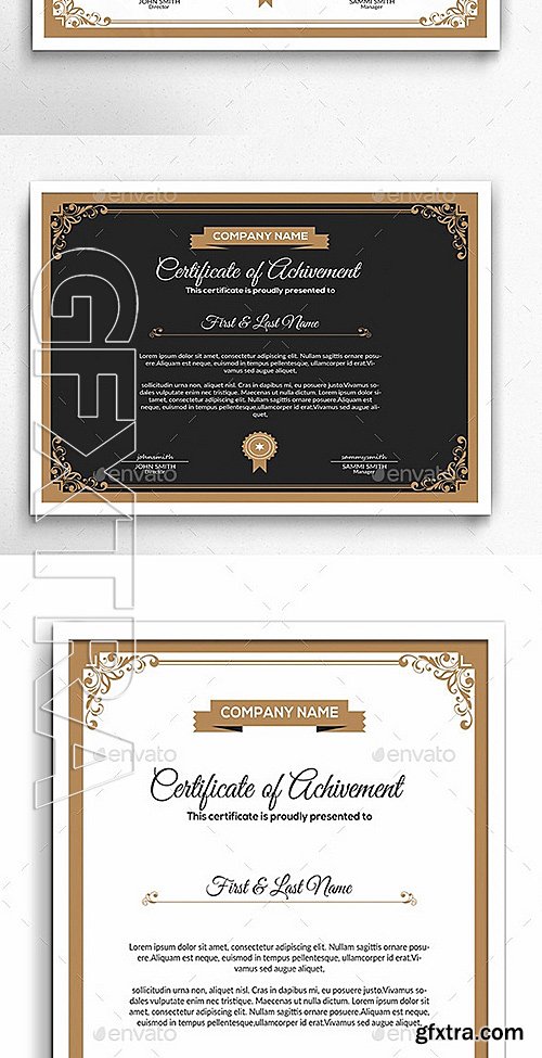 GraphicRiver - Modern Multipurpose Certificates 12238602