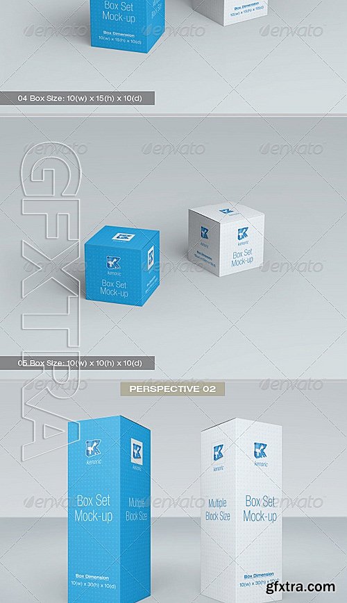 GraphicRiver - MyBox Set Mock-up 01 8764421