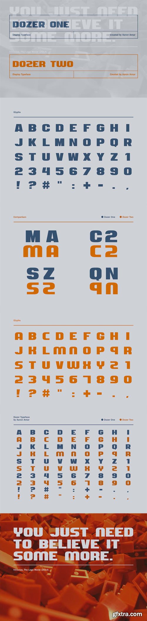 Dozer Font