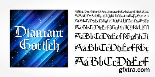 Diamant Gotisch Pro Font Family 1 Font $20