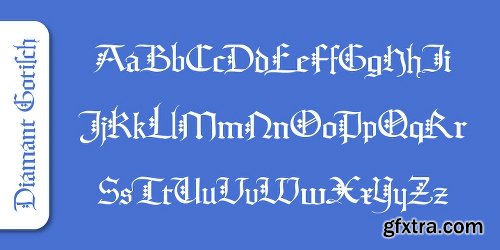 Diamant Gotisch Pro Font Family 1 Font $20