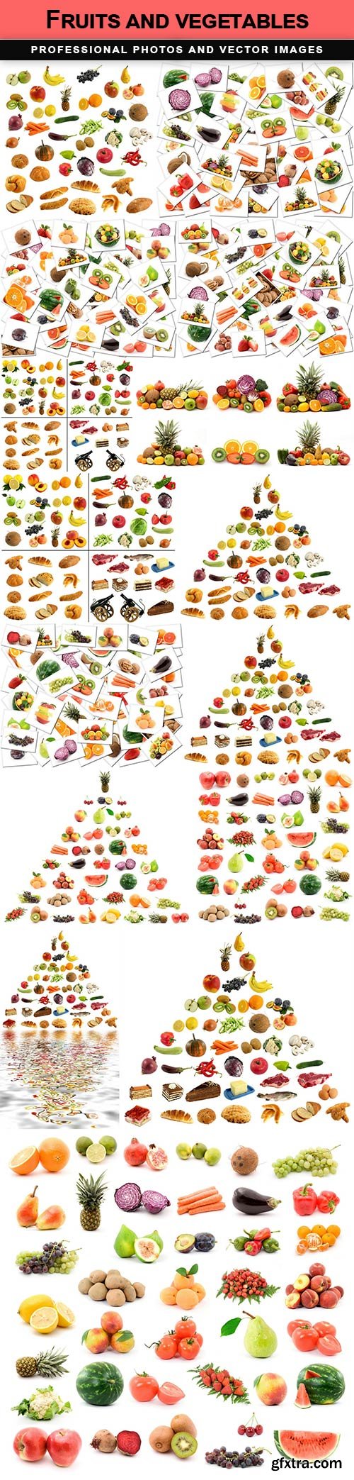 Fruits and vegetables