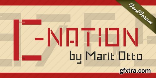 C-Nation Font Family 1 Fonts $40