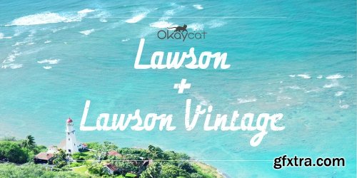 Lawson Vintage Font Family 1 Fonts $39