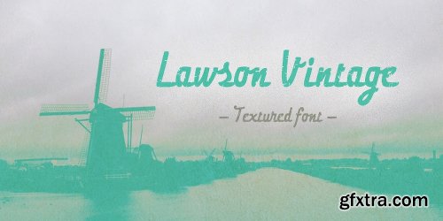 Lawson Vintage Font Family 1 Fonts $39