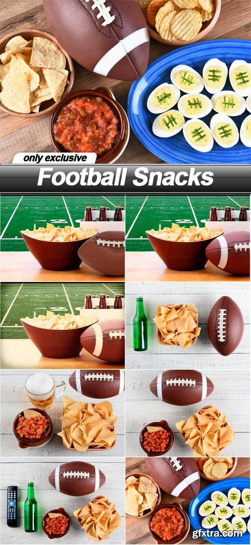 Football Snacks - 8 UHQ JPEG