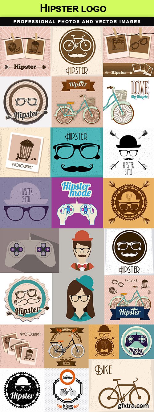 Hipster logo