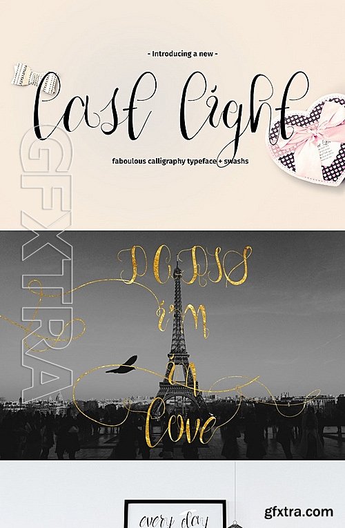 CM - Last Light Dancing Calligraphy 516869