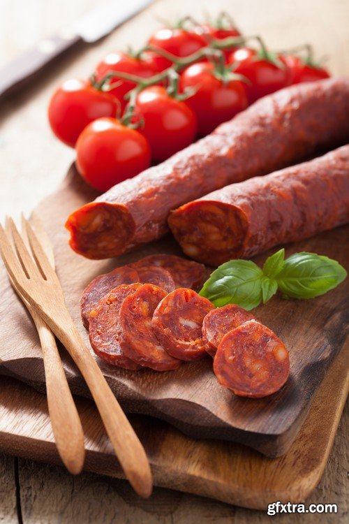 Spanish Chorizo Sausages - 20x JPEGs