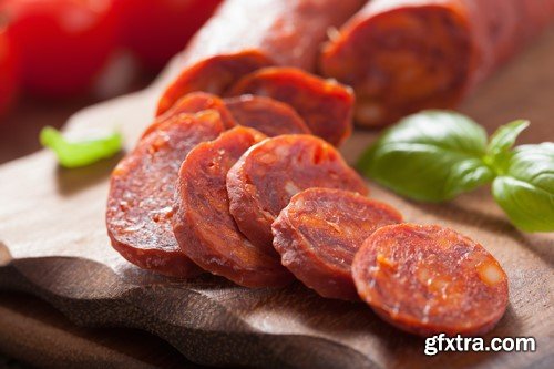 Spanish Chorizo Sausages - 20x JPEGs