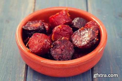 Spanish Chorizo Sausages - 20x JPEGs