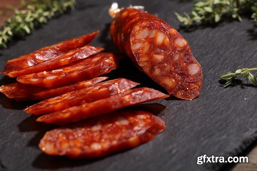 Spanish Chorizo Sausages - 20x JPEGs