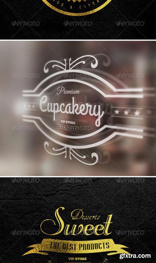 Graphicriver 15 Bakery Cupcakes and Cakes Labels & Badges Logos 6971691